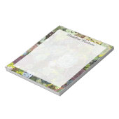 Grünpflanzen Succulents Notizblock (Rotiert)