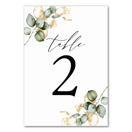 Grünpflanzen Tischnummer 2 (Rückseite)