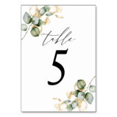 Grünpflanzen - Tischnummer 6 (Vorderseite)