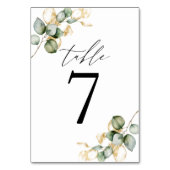 Grünpflanzen - Tischnummer 6 (Vorderseite)