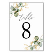 Grünpflanzen Tischnummer 8 (Rückseite)