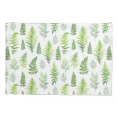 Grünpflanzen und Bio Muster Kissenbezug (Rückseite)