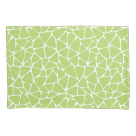 Grünpflanzen und Bio Muster Kissenbezug