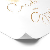 Grünpflanzen von Boho - Karten und Geschenke Poster (Ecke)