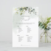 Grünpflanzen von Boho Was ist in deinem Purse-Spie (Stehend Vorderseite)