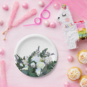 Grünpflanzen von Lavendel Eukalyptus Pappteller (Party)