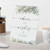 Grünpflanzenberatung und Wunschunterschrift Sockelschild (In SItu)