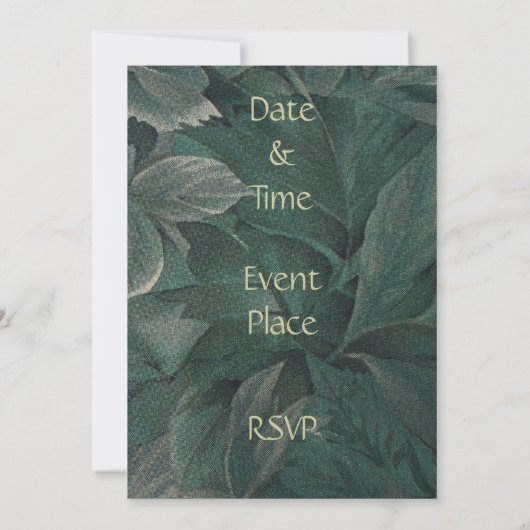 Grünquerschnitt Einladung (Rückseite)