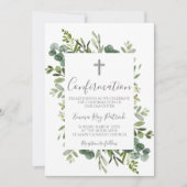 Grünrahmen-Bestätigung Einladung (Vorderseite)