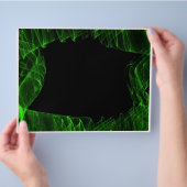 Grünrahmen Flyer (Hand)