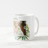 Grünrahmen mit Foto Kaffeetasse (VorderseiteRechts)