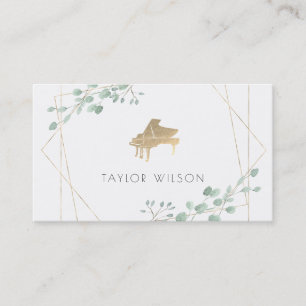 Grünrahmen-Pianist Visitenkarte