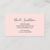 Grünrahmen-Visitenkarte Visitenkarte (Rückseite)