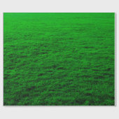 Grünrasen im Hintergrund Geschenkpapier (Flach)