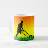 Grünrasendienste Kaffeetasse (Vorderseite Links)