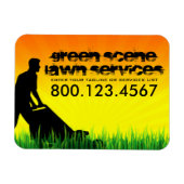 Grünrasenpflege Magnet (Horizontal)