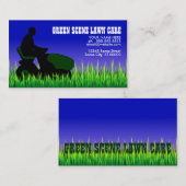 Grünrasenpflege Visitenkarte (Vorne/Hinten)