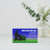 Grünrasenpflege Visitenkarte (Stehend Vorderseite)