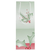 Grünrosa-Karosserien Geschenktüte Für Weinflaschen (Rückseite)