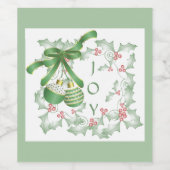 Grünrosa-Karosserien Weinetikett (Einzelnes Label)