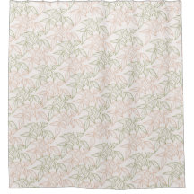 Grünrosa Retro Vintages Leaf-Muster