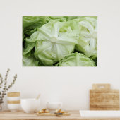 Grünsalat Poster (Küche)