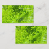 Grünsalat Visitenkarte (Vorne/Hinten)