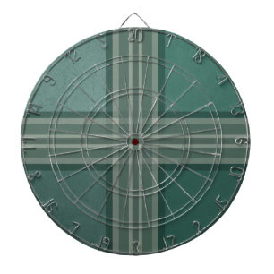 Grünschattierungen Dartscheibe