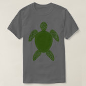 Grünschildkröte 1 T-Shirt (Design vorne)