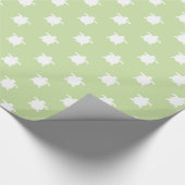 Grünschildkröten Geschenkpapier (Ecke)