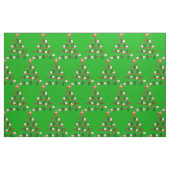 Grünschildkröten Weihnachtsbaum Stoff (Fat Quarter (45,7 x 55,9 cm))