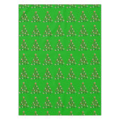 Grünschildkröten Weihnachtsbaum Tischdecke (Vorderseite)