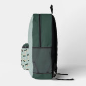 Grünschmetterling Bedruckter Rucksack (Rechts)
