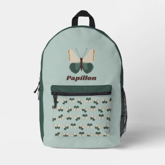Grünschmetterling Bedruckter Rucksack