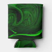 Grünschnalle aus Malachitriemen Dosenkühler (Vorderseite)