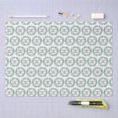 Grünschrift für den Geburtstag des Eukalyptus Seidenpapier (Handwerk)