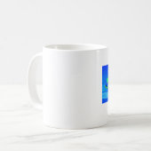 Grünschwimmen Kaffeetasse (Vorderseite Links)