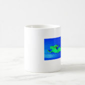 Grünschwimmen Kaffeetasse (Mittel)
