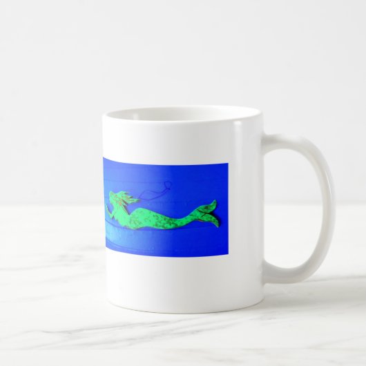Grünschwimmen Kaffeetasse (Rechts)