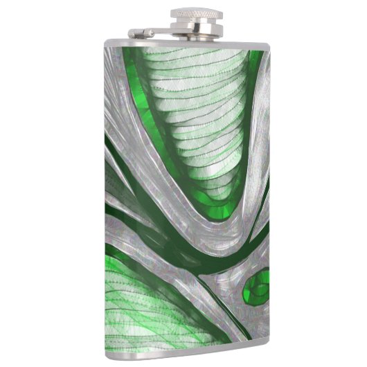 Grünstahl Flachmann (Rechts)