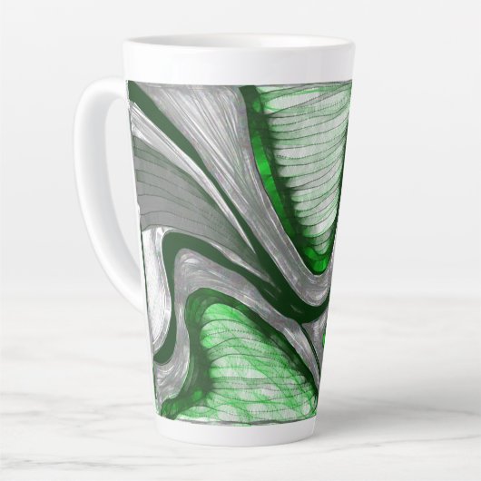 Grünstahl Milchtasse (Linke Ecke)