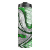 Grünstahl Thermosbecher (Vorderseite)