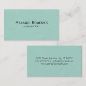 Grünstaub Visitenkarte (Vorne/Hinten)