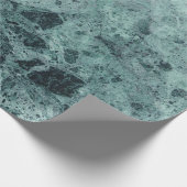 Grünsteine-Umschlagpapier Geschenkpapier (Ecke)