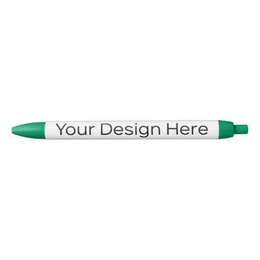 Grünstift mit schwarzer Tinte Kugelschreiber (Vorderseite)