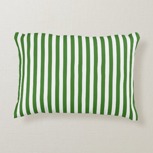 Grünstreifen Dekokissen (Rückseite)