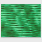 Grünstreifen Geschenkpapier (Flach)