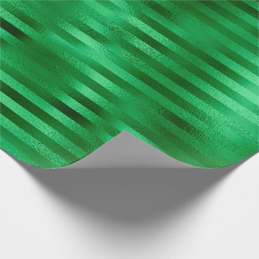 Grünstreifen Geschenkpapier (Ecke)
