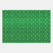 Grünstreifen Geschenkpapier Set (Vorderseite 2)