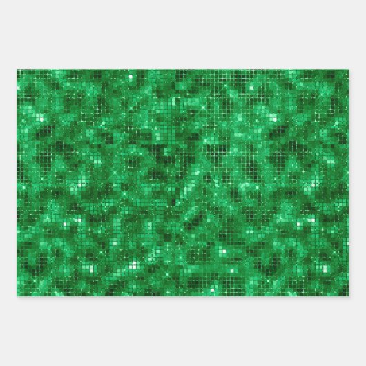 Grünstreifen Geschenkpapier Set (Vorderseite 3)